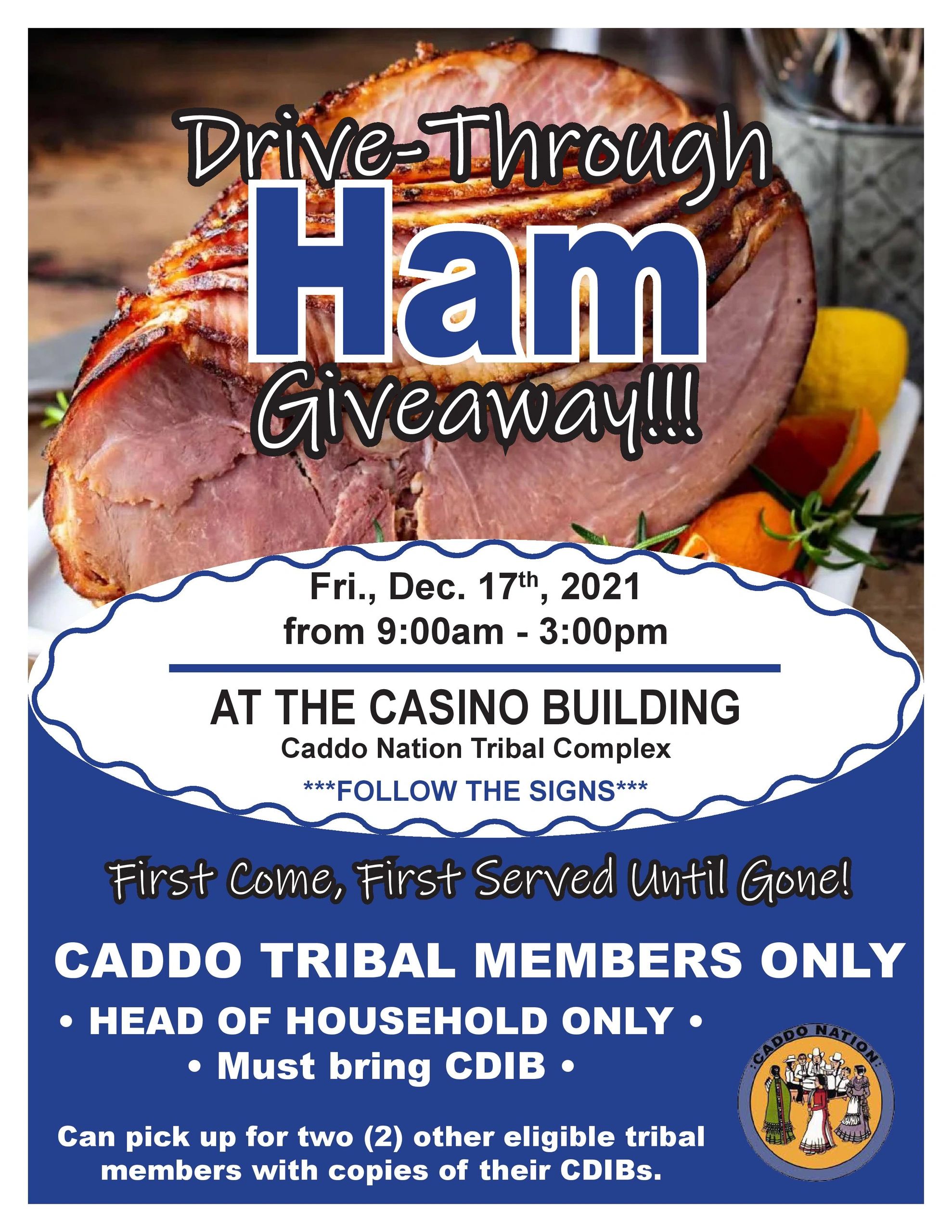 Drive Through Ham Giveaway